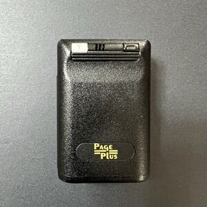 Vintage Motorola Pager Plus Pager / Beeper  Black Powers On Working Retro 90s